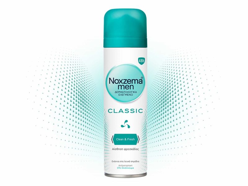 NOXZEMA αποσμητικό σώματος spray men classic 150ml – Αποσμητικά
