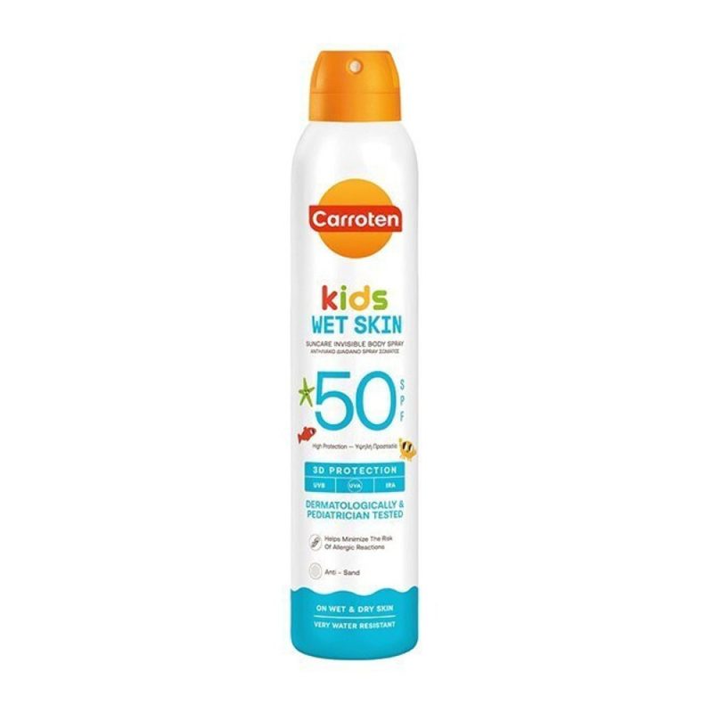 CARROTEN αντιηλιακό Kids Wet Skin spray SPF50 200ml – Παιδικά Αντηλιακά
