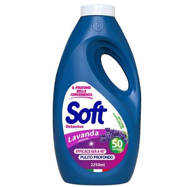 SOFT υγρό πλυντηρίου ρούχων Λεβάντα 50μεζ 2,25kg – Απορρυπαντικά Ρούχων