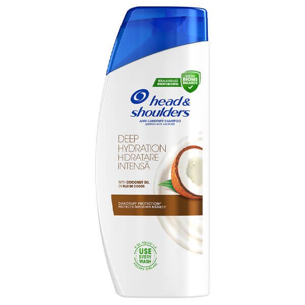HEAD και SHOULDERS σαμπουάν καρύδα για βαθιά ενυδάτωση 625ml