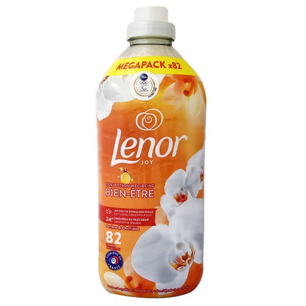 LENOR συμπυκνωμένο μαλακτικό ρούχων joy gold orchid 82μεζ 1722ml – Μαλακτικά Ρούχων