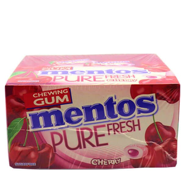 MENTOS τσίχλες pure fresh κεράσι 100τεμ – Καραμέλες, Γλειφιτζούρια και Τσίχλες