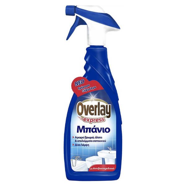 OVERLAY express για το μπάνιο απολυμαντικό 650ml – Καθαριστικά Μπάνιου