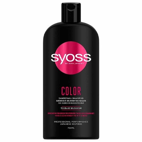 SYOSS σαμπουάν color για βαμμένα ή με ανταύγειες μαλλιά 750ml