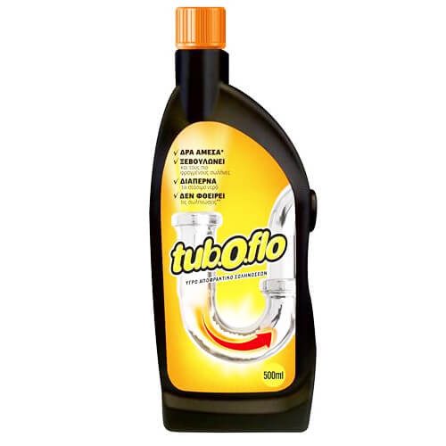 TUBOFLO αποφρακτικό υγρό 500ml – Καθαριστικά Μπάνιου