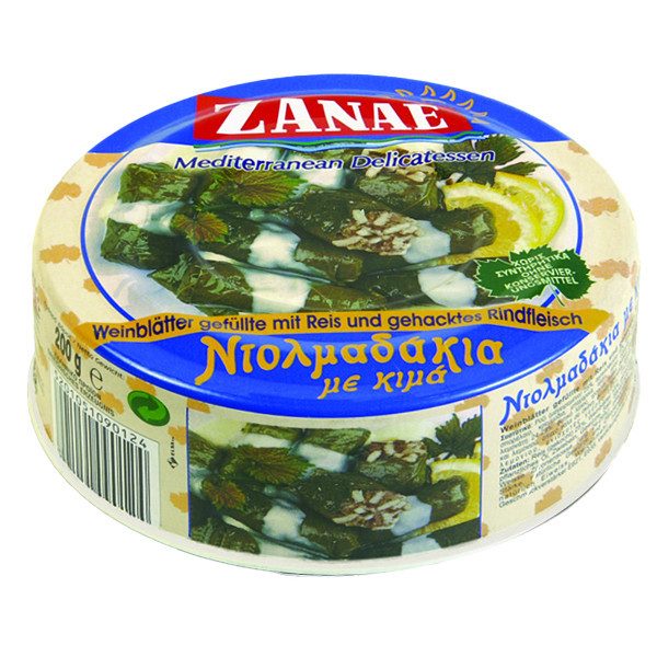 ΖΑΝΑΕ ντολμαδάκια με κιμά 200gr – Ζαναέ – Τρόφιμα Μακράς Συντήρησης