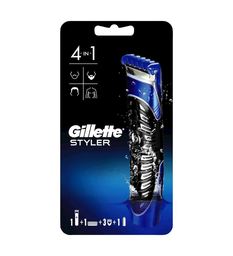 GILLETTE ξυραφάκι styler 4σε1 με ανταλλακτικές λεπίδες 1τεμ – Ξυραφάκια
