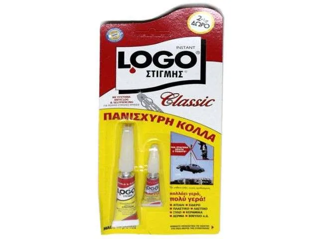 LOGO κόλλα κλασική 2+1gr – Κόλλες