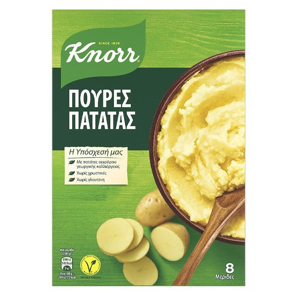 KNORR πουρές πατάτας 250gr – Υλικά Μαγειρικής