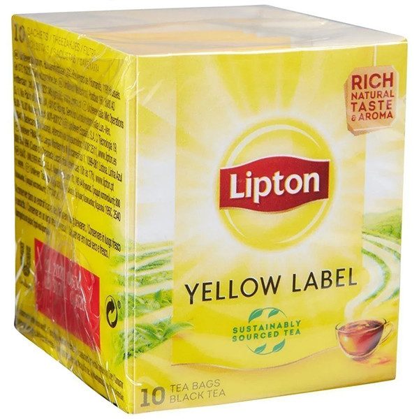LIPTON τσάι yellow label 10τεμ
