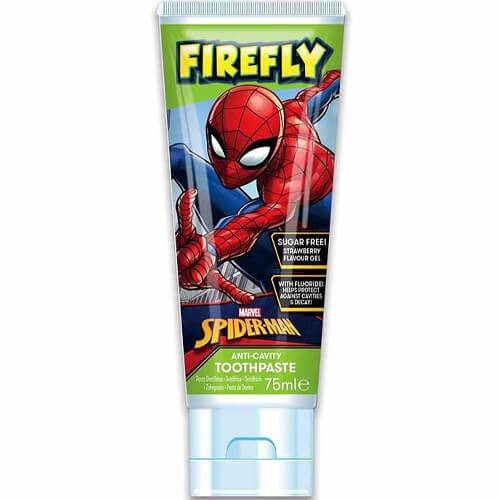 FIREFLY οδοντόκρεμα παιδική spiderman 75ml – Προϊόντα Παιδικού και Βρεφικού Βουρτσίσματος Δοντιών