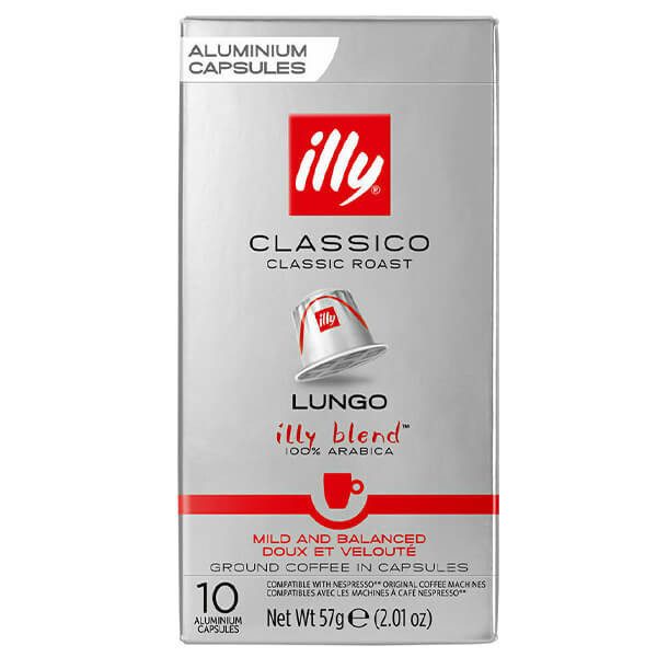 ILLY κάψουλες espresso lungo classic 10τεμ – Κάψουλες Καφέ και Ροφημάτων
