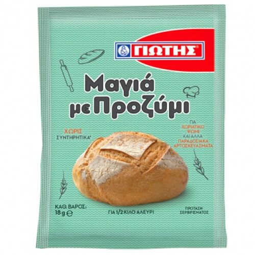 ΓΙΩΤΗΣ μαγιά με προζύμι 18gr – Γιώτης – Αλεύρι