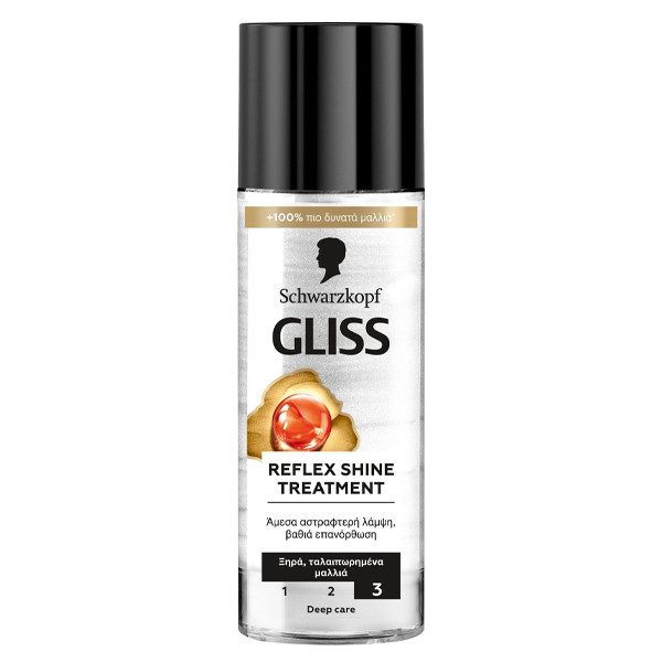 SCHWARZKOPF Gliss ορός κερατίνης total repair reflex-shine για ξηρά και ταλαιπωρημένα μαλλιά 150ml – Serum Μαλλιών