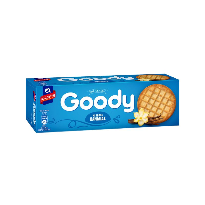 ΑΛΛΑΤΙΝΗ μπισκότα goody με βανίλια 185gr – Αλλατίνη