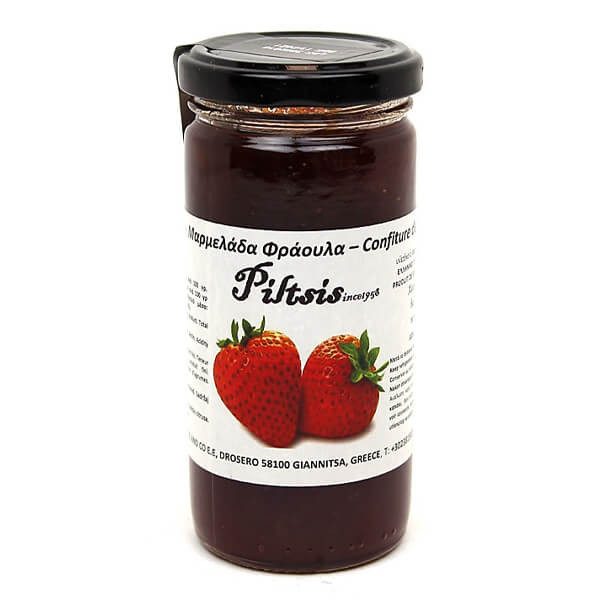 PILTSIS μαρμελάδα φράουλα 300gr – Μαρμελάδες