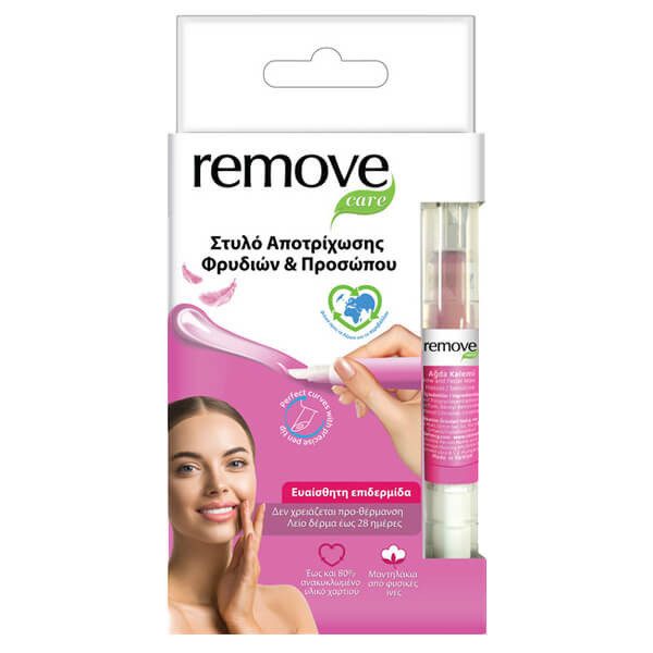 REMOVE στυλό αποτρίχωσης sensitive 4ml – Κεριά Αποτρίχωσης