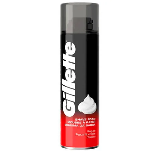 GILLETTE αφρός ξυρίσματος για κανονικές επιδερμίδες 200ml – Αφροί και Gel Ξυρίσματος