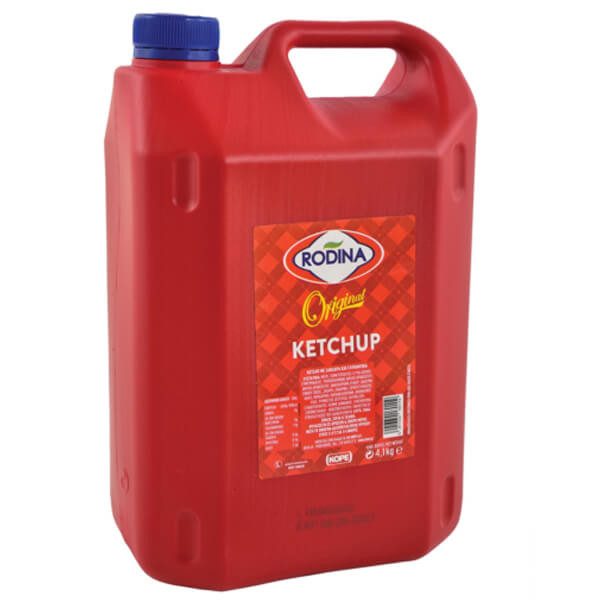 RODINA σάλτσα ketchup 4,1kg – Σάλτσες και Dressings