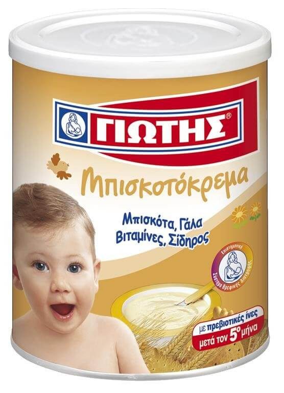 ΓΙΩΤΗΣ μπισκοτόκρεμα 300gr – Γιώτης – Βρεφικές Κρέμες και Έτοιμα Γεύματα