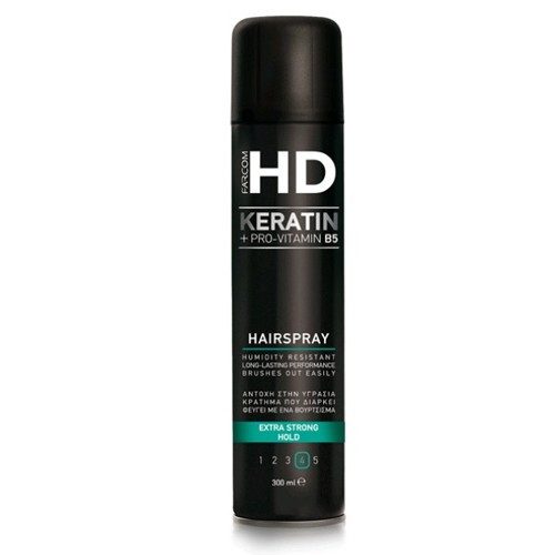 FARCOM HD hair spray No4 extra strong hold 300ml – Styling Spray Μαλλιών