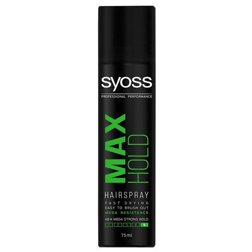 SYOSS hair spray max hold No5 75ml – Styling Spray Μαλλιών
