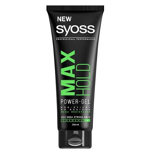 SYOSS gel μαλλιών max hold 250ml