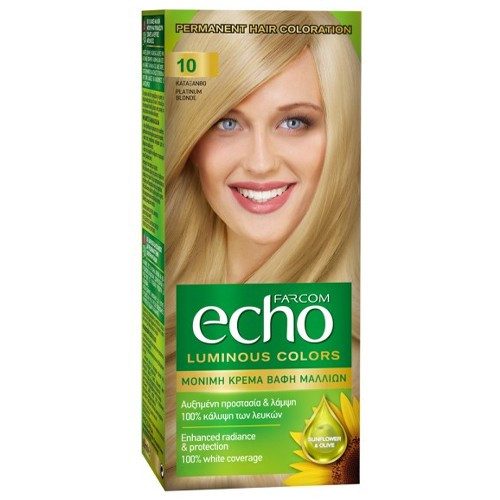 FARCOM Echo βαφή μαλλιών No10 60ml – Βαφές Μαλλιών