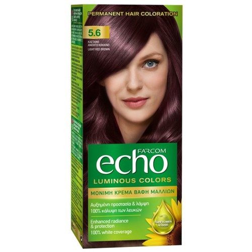 FARCOM Echo βαφή μαλλιών No5.6 60ml – Βαφές Μαλλιών