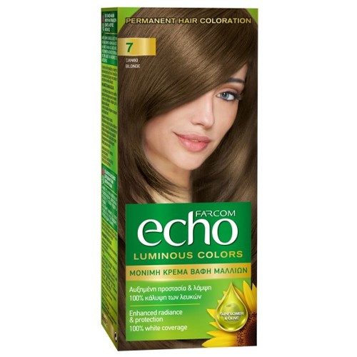 FARCOM Echo βαφή μαλλιών No7 60ml – Βαφές Μαλλιών