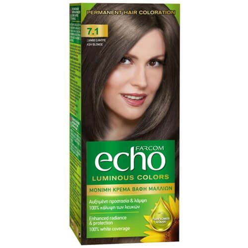 FARCOM Echo βαφή μαλλιών No7.1 60ml – Βαφές Μαλλιών