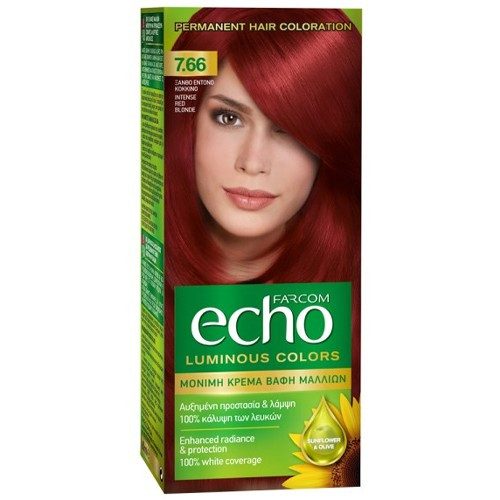 FARCOM Echo βαφή μαλλιών No7.66 60ml – Βαφές Μαλλιών