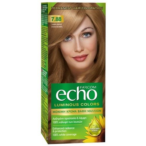 FARCOM Echo βαφή μαλλιών No7.88 60ml – Βαφές Μαλλιών