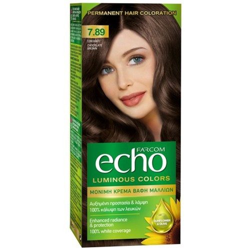FARCOM Echo βαφή μαλλιών No7.89 60ml – Βαφές Μαλλιών