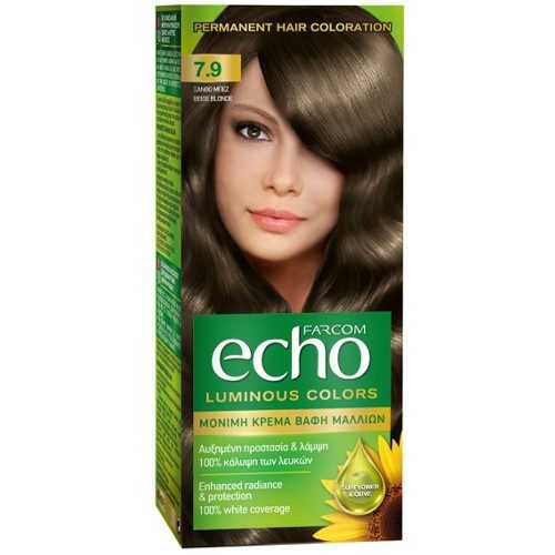 FARCOM Echo βαφή μαλλιών No7.9 60ml – Βαφές Μαλλιών