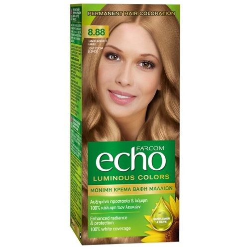 FARCOM Echo βαφή μαλλιών No8.88 60ml – Βαφές Μαλλιών