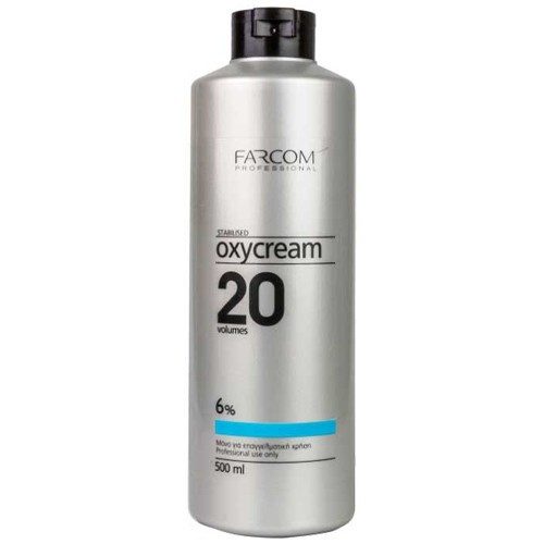 FARCOM Oxy Cream οξυζενέ No20 500ml – Οξυζενέ Μαλλιών και Ενεργοποιητές Χρώματος