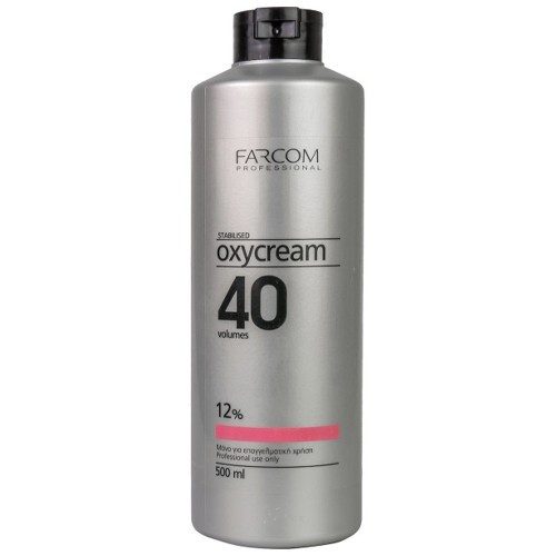 FARCOM Oxy Cream οξυζενέ No40 500ml – Οξυζενέ Μαλλιών και Ενεργοποιητές Χρώματος