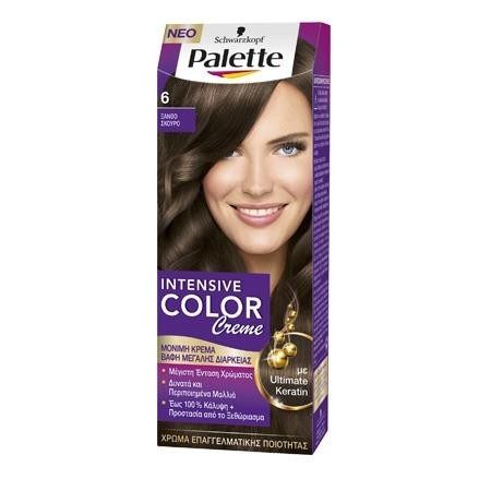 SCHWARZKOPF Palette intensive color creme 6 ξανθό σκούρο 50ml – Βαφές Μαλλιών