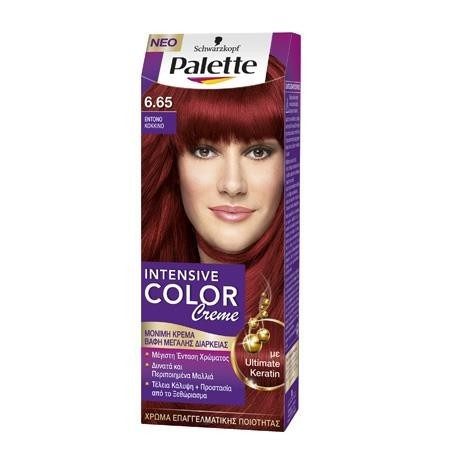SCHWARZKOPF Palette intensive color creme 6,65 έντονο κόκκινο 50ml – Βαφές Μαλλιών
