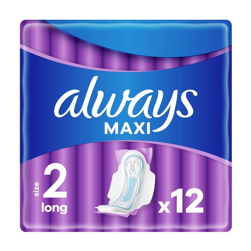 ALWAYS σερβιέτες Maxi long 12τεμ
