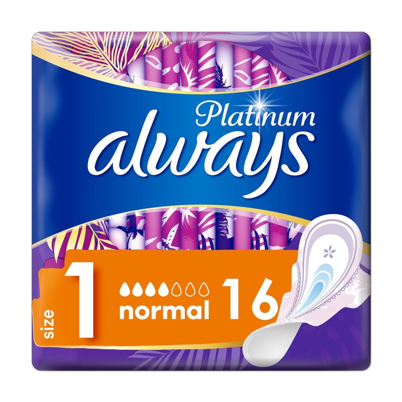 ALWAYS σερβιέτες Platinum Normal 16τεμ