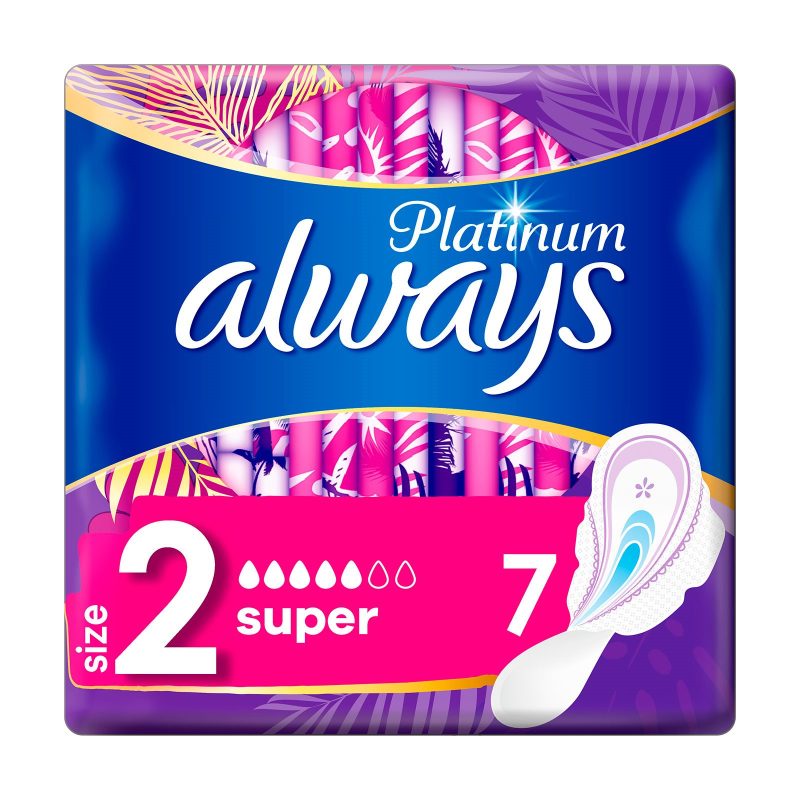 ALWAYS σερβιέτες Platinum Super 7τεμ