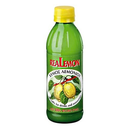 REALEMON χυμός λεμονιού 250ml – Σάλτσες και Dressings