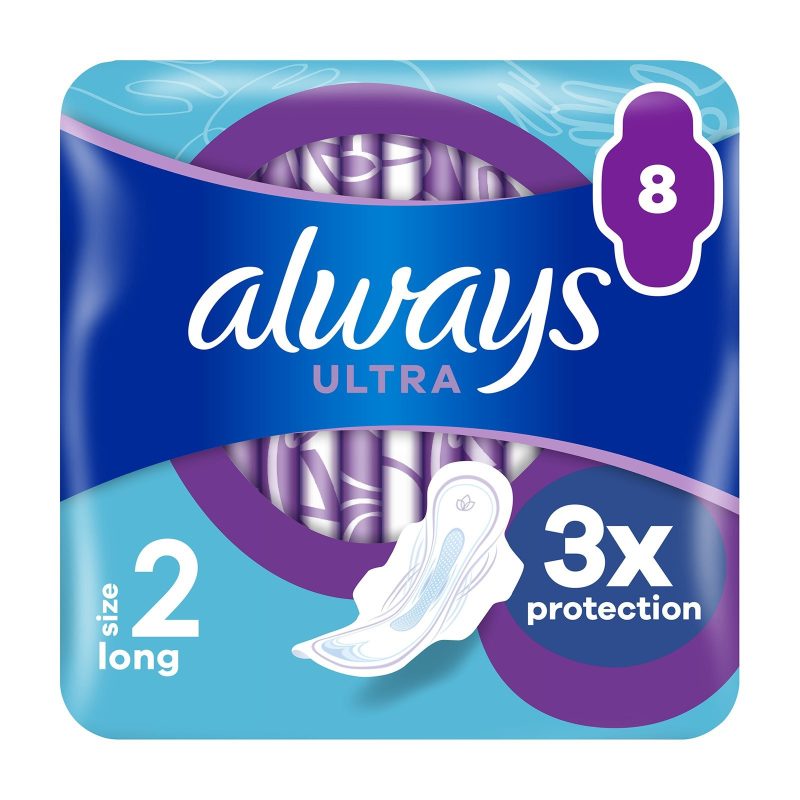 ALWAYS σερβιέτες Ultra Long 8τεμ