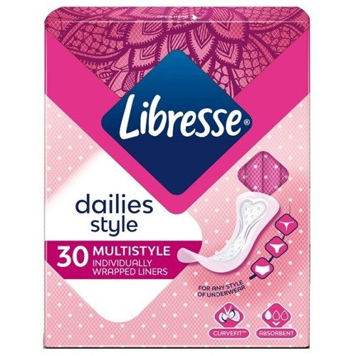 LIBRESSE σερβιετάκια multistyle 30τεμ – Σερβιέτες