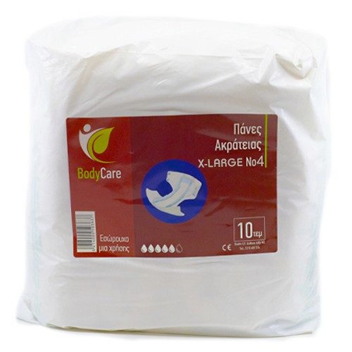 BODYCARE πάνες ακράτειας extra large 10τεμ – Πάνες και Βρακάκια Ακράτειας
