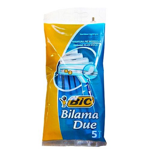 BIC ξυραφάκια Bilama Due με 2 λεπίδες 5τεμ