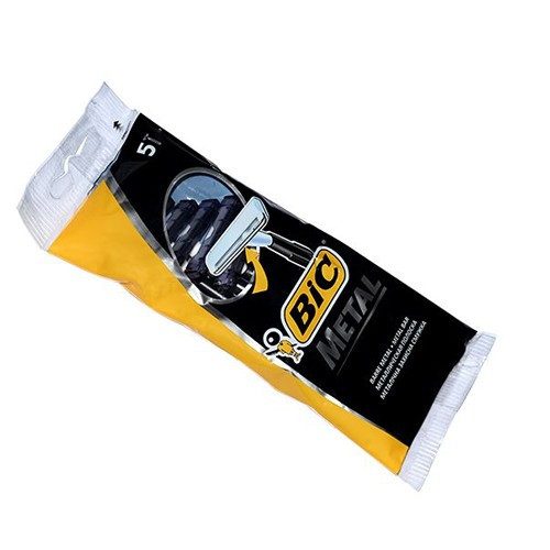 BIC ξυραφάκια Metal με 1 λεπίδα 5τεμ