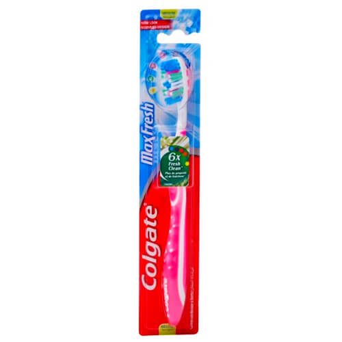 COLGATE οδοντόβουρτσα Max Fresh σε διάφορα χρώματα μέτρια 1τεμ – Οδοντόβουρτσες Απλές